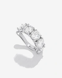 Piercing Aurora Moissanite - 2,5ct - Prata 925