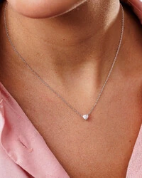 Colar Mona Moissanite - Prata 925