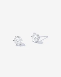 Brinco Évora Moissanite - 6,5 mm - 1.0 ct - Prata 925