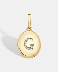 Pingente Relicário Letra