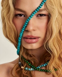 Colar Bali - Pedras Naturais