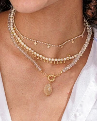 Colar Choker Star Pérola