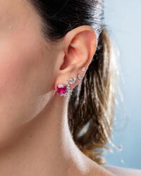 Brinco Serena - Prata 925