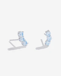 Brinco Ear Cuff Noelle- Moissanite 3 mm - 0.1ct - Prata 925