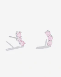 Brinco Ear Cuff Noelle- Moissanite 3 mm - 0.1ct - Prata 925