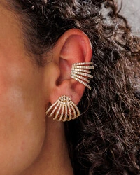 Brinco Ear Cuff Diadema