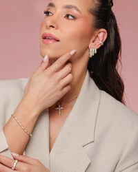 Pulseira Riviera Celeste - Prata 925