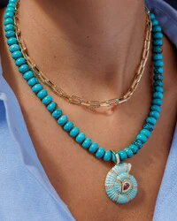 Colar Bali - Pedras Naturais