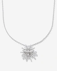 Colar Espírito Santo P - Moissanite 0.63ct - Prata 925