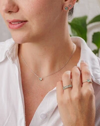 Colar Coração Una - Prata 925