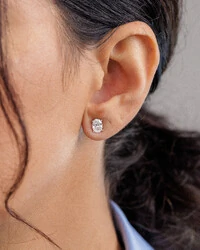 Brinco Arles 7,5 mm - Prata 925