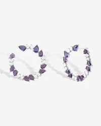 Brinco Argola Frontal Cristal