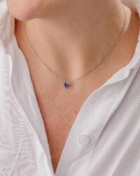 Colar Coração Una - Prata 925