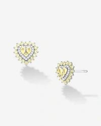 Brinco Coração Lavínia - Prata 925