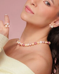 Brinco Pérola Taylor Rose