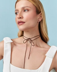 Colar Fio De Seda Calypso - Prata 925