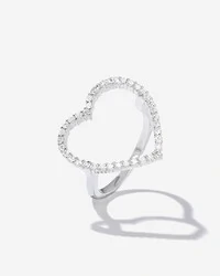 Anel L'amour Moissanite - 0.34ct - Prata 925