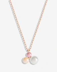 Colar Pérolas Taylor Rose com Pingente