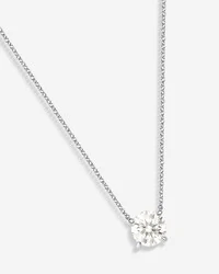 Colar Ponto de luz Moissanite 8 mm - Prata 925