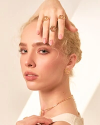 Anel Geometric Hex