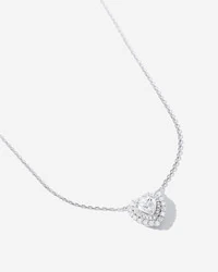 Colar Coração Di Luce Moissanite - 7 mm - 1.2ct - Prata 925