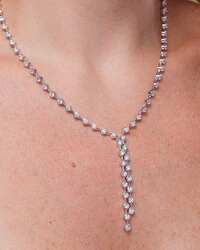 Colar Riviera Fio Faca Gravata