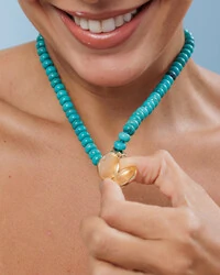 Pingente Relicário Letra