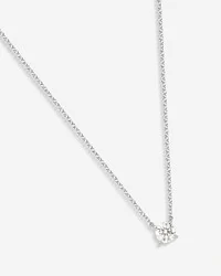 Colar Ponto de luz Moissanite 5 mm - Prata 925