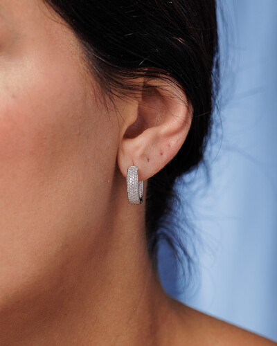 FotoBrinco Chloe Moissanite 0.005ct - Prata 925