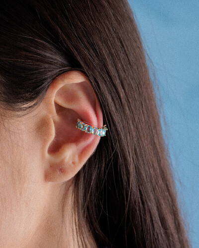 Foto Piercing Colors Oval - Gold