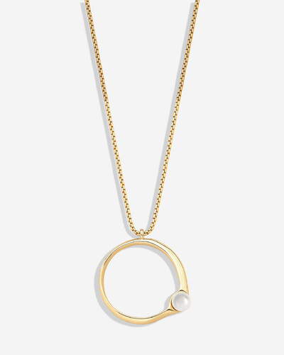 Foto Colar Pérola Circle