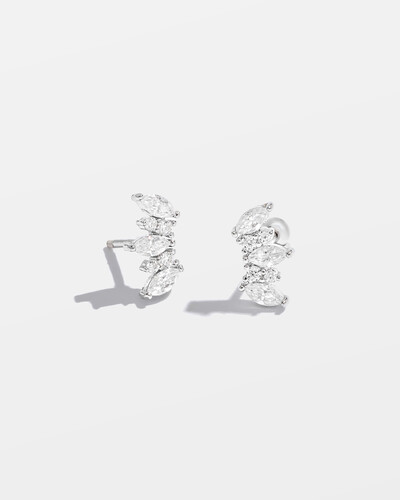 Foto Brinco Gilda Moissanite- 2 x 3 mm - 0.30ct - Prata 925