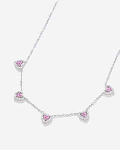 Foto Colar Corações Gisela Lize - Prata 925