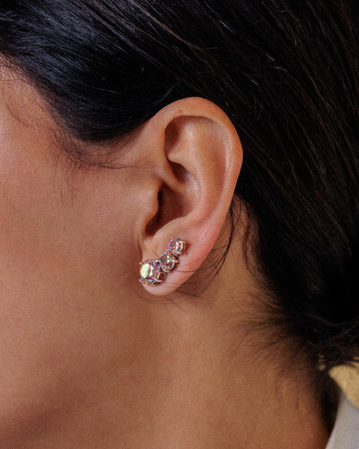 Foto Brinco Ear Cuff Holográfico