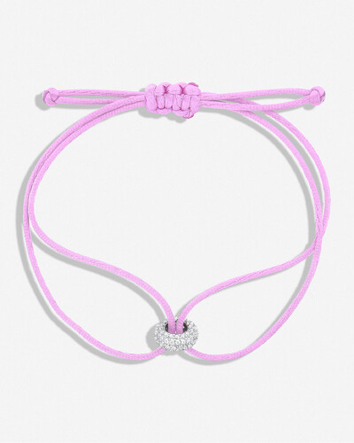 Foto Pulseira Fio Encerado Elo Colors - Prata 925