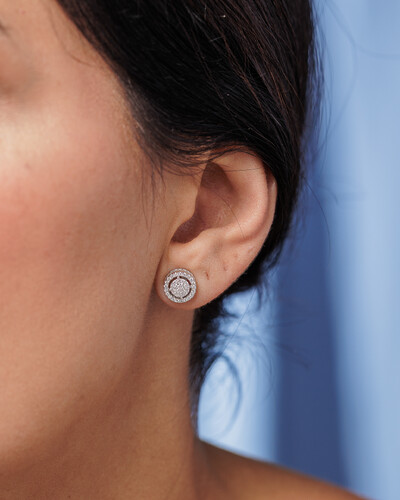 FotoBrinco Posh - Moissanite - 0.87ct - 0,9 mm - Prata 925