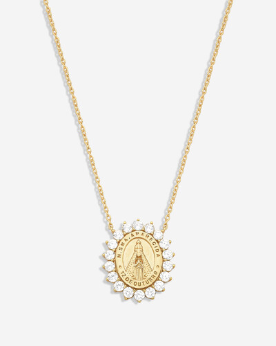Foto Colar Medalha Nossa Senhora Aparecida