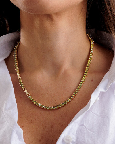 Foto Colar Riviera Colors 3mm - 3 garras - 42cm