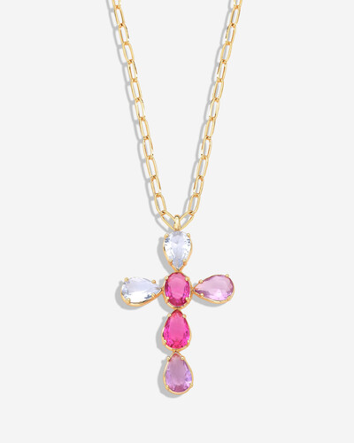 Foto Colar Crucifixo Amarílis