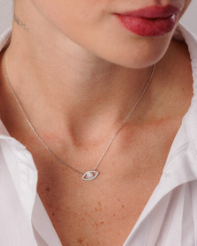 Foto Colar Sorte Moissanite 2,5mm - 0.28ct - Prata 925