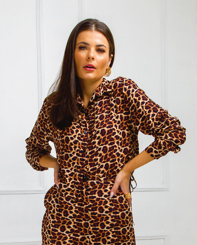 Camisa Animalier