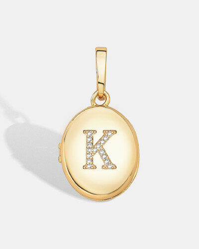 Foto Pingente Relicário Letra