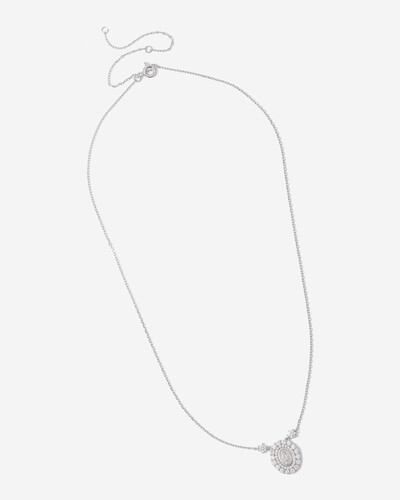 Foto Colar Nossa Senhora das Graças - Moissanite - 0.005ct -Prata 925