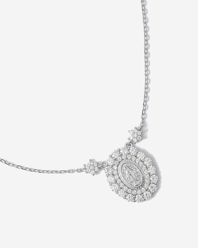 FotoColar Nossa Senhora das Graças - Moissanite - 0.005ct -Prata 925