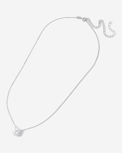 Foto Colar Solitário Moissanite 10 mm - 4.0ct - Prata 925