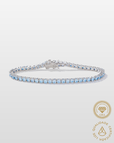 Foto Pulseira Riviera Mavi - Moissanite 0.6ct - 2,5 mm - Prata 925