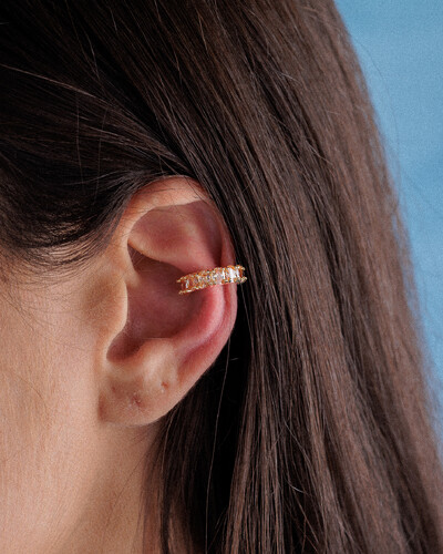 Foto Piercing Colors Oval - Gold