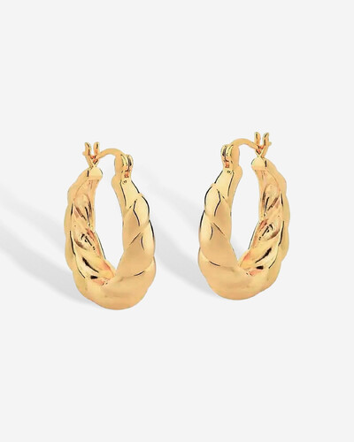 Foto Brinco Argola Twist