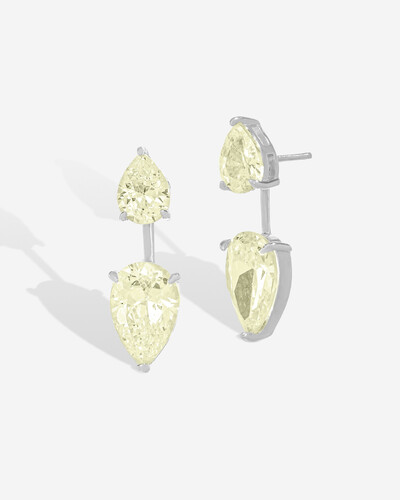 Foto Brinco Gota Fio Faca