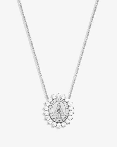 Foto Colar Medalha Nossa Senhora Aparecida